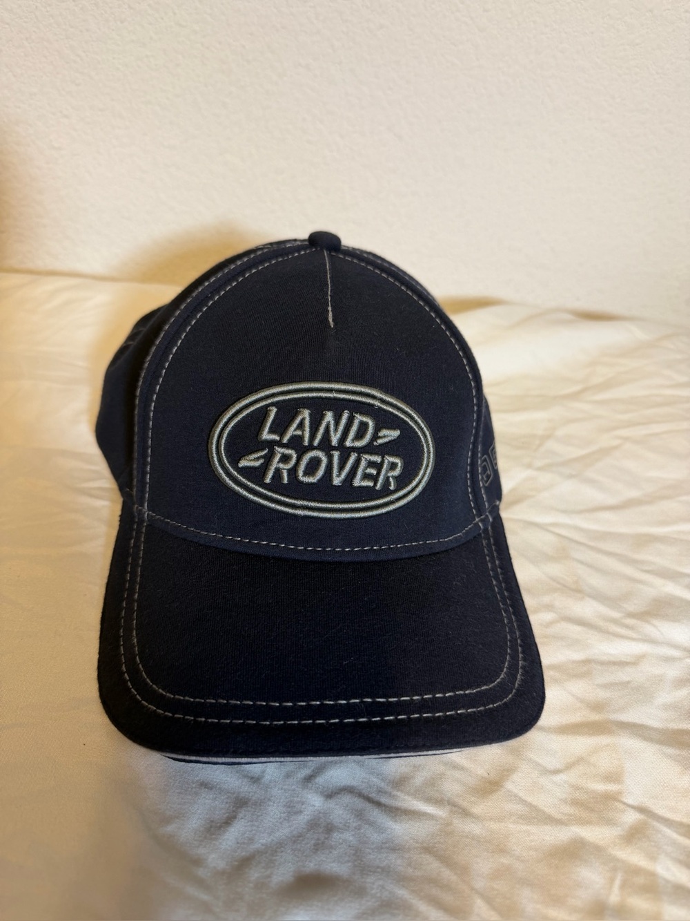 Land Rover Navy Embroidered Baseball Cap